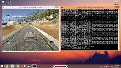 Project: Running Udacity Self-driving Car Simulation on Windows