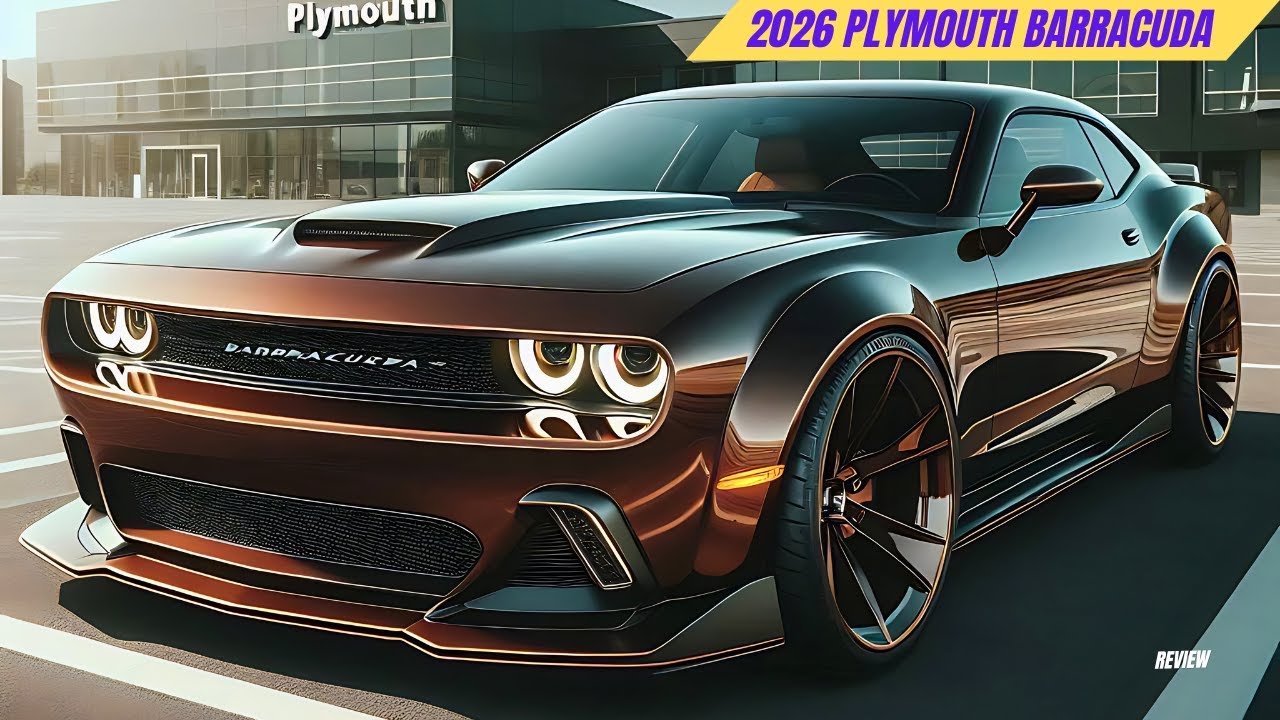 2026 Plymouth Barracuda The Muscle Car You Ve Been Waiting 50 Years 