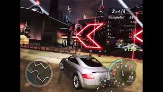 SENGIT🔴 race #  61 Audi TT vs RX 8 sprint race Nfs Underground 2 screenshot 1