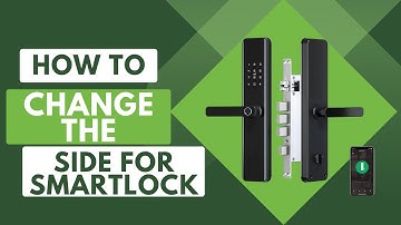 How to Change the side for Tuya Smart Lock | Right | Left | 9inch | 7inch | Rotate the Side for Fix|
