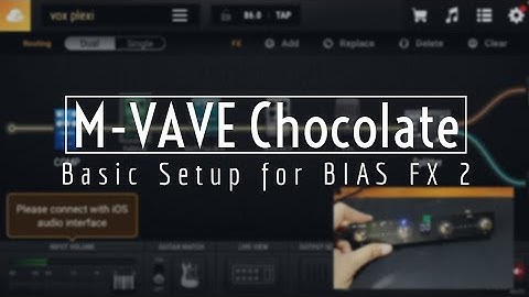 M-VAVE/CUVAVE Chocolate Wireless Midi Controller | Basic Setup Tutorial | BIAS FX 2