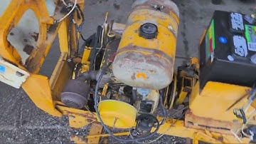 Cub cadet 71 first run and drive in 25 years