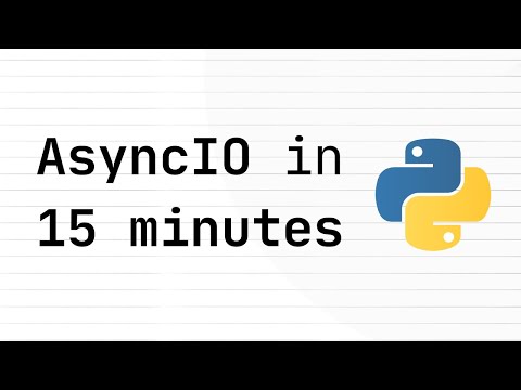 Video: Vad är Asyncio Python?