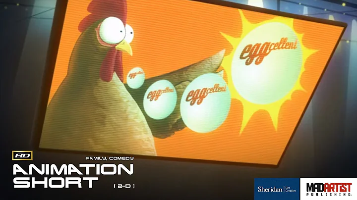 2D Animated Short Film "EGGCELENT" Hilarious Chick...