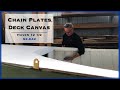 Wooden Boat Building. Chain Plates & Deck Canvas, S2- E42