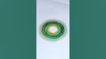 Do you like it? #spirograph #art #youtubeshorts #asmr #viral #satisfying #pattern #shorts #holi