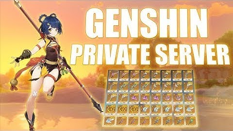 Genshin Impact Private Server|Private Server + Commands 2.8|New Update