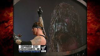 The Undertaker, Stone Cold & The Rock vs Kane, Kurt Angle & Rikishi 6 Man Tag Match 1/18/01 (2/2)