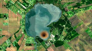 ¡Cómo un lago desapareció en un día en un embudo y luego se volvió salado! El desastre del Peigneur.