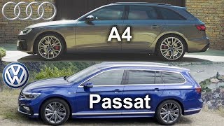 Volkswagen Passat Variant Vs Audi Avant Audi Vs Vw Passat Vs