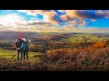 AUTUMN IN THE PEAK DISTRICT - Relaxing Forest Nature Hike [Fall ASMR]