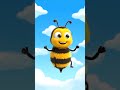 Can a bee be this happy? #shorts #animation #cute