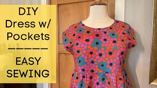 Style Arc Montana Sewalong  How to Sew a Dress with Pockets  Easy & Beginner Friendly Tutorial