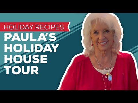 Holiday Cooking & Baking Recipes: Paula’s Holiday House Tour