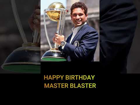 HAPPY BIRTHDAY SACHIN TENDULKAR | SMALL TRIBUTE TO MASTER SACHIN BIRTHDAY SPECIAL VIDEO #SHORTS