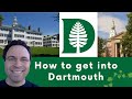 How to get into dartmouth college