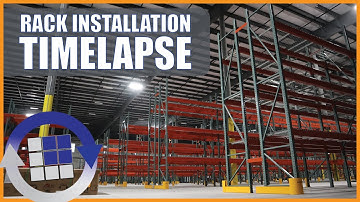 Pallet Racking Storage System Installation - Timelapse | LOGIC MH