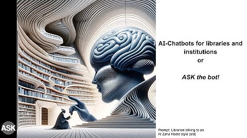 Webinar: AI-Chatbot in Public Libraries – First Practical Experiences