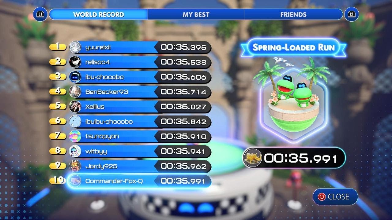 Spring Loaded Running 35.991 Spring-Loaded Run (10th) - First pb with new wr strat! - YouTube