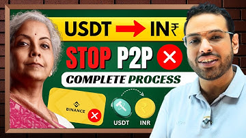 USDT to INR: Bank A/c Freezed! कैसे बचें? #forextrading #p2p 