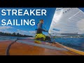 Streaker sailing GoPro test at Ripon Sailing Club