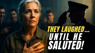 They Mocked Her Veteran Patch… Then The General Saluted Her In Silence! | Veteran’s Redemption