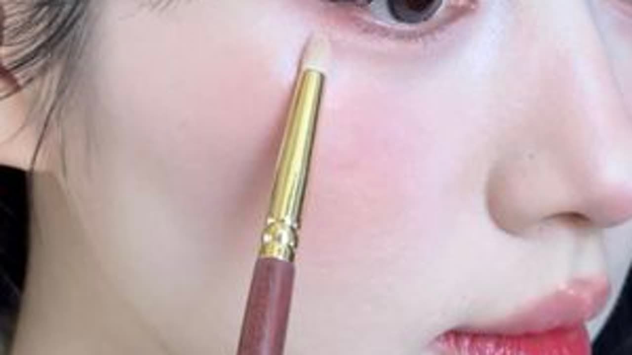 🍎沉浸式~原相机后置无美颜无滤镜化妆过程 沉浸式试⭐品~库存～#新手化妆教程 #沉浸式 #用欧若风拿捏春日氛围感 #妆教 #妆容分享