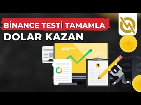 Binance Öğren Kazan - Testi Tamamla DOLAR KAZAN !