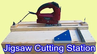 Building a Jigsaw Cutting Station / Dekupaj Testere Kesim İstasyonu