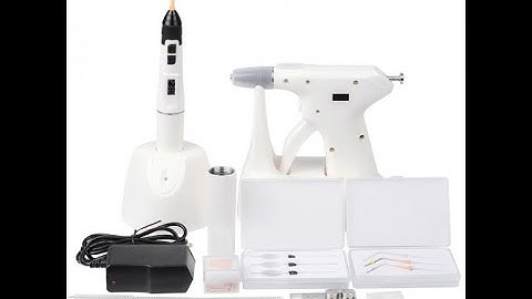 How to Use Dental Cordless Gutta Percha Endo Obturation System Endodontic Pen Gun Needle Kit