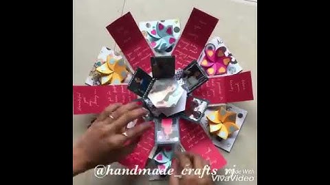 Hexagon explosion box