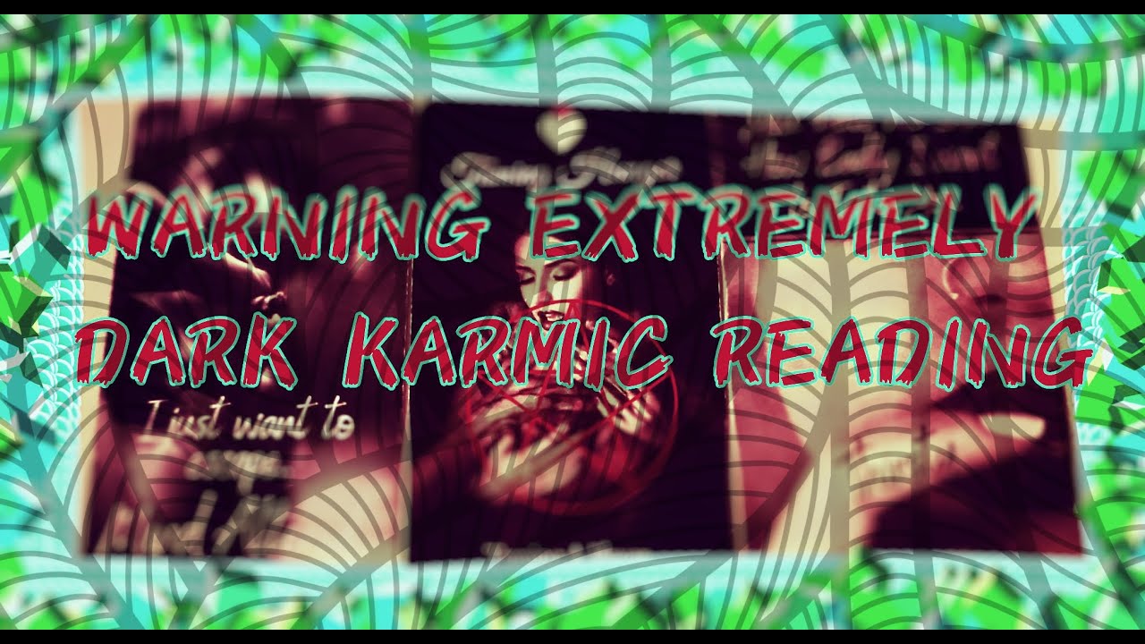 WARNING: EXTREMELY DARK KARMIC READING- NEVER MEANT TO BE TOGETHER....