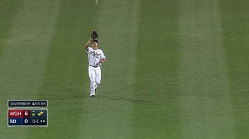 WSH@SD: Quackenbush retires Span to escape a jam