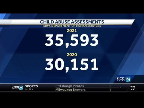 Iowa DHS reports sharp increase in reports of child abuse