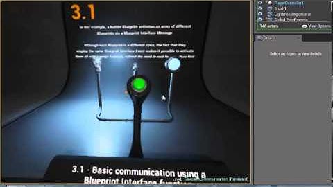 UE4 Concept Levels - Blueprint Communication