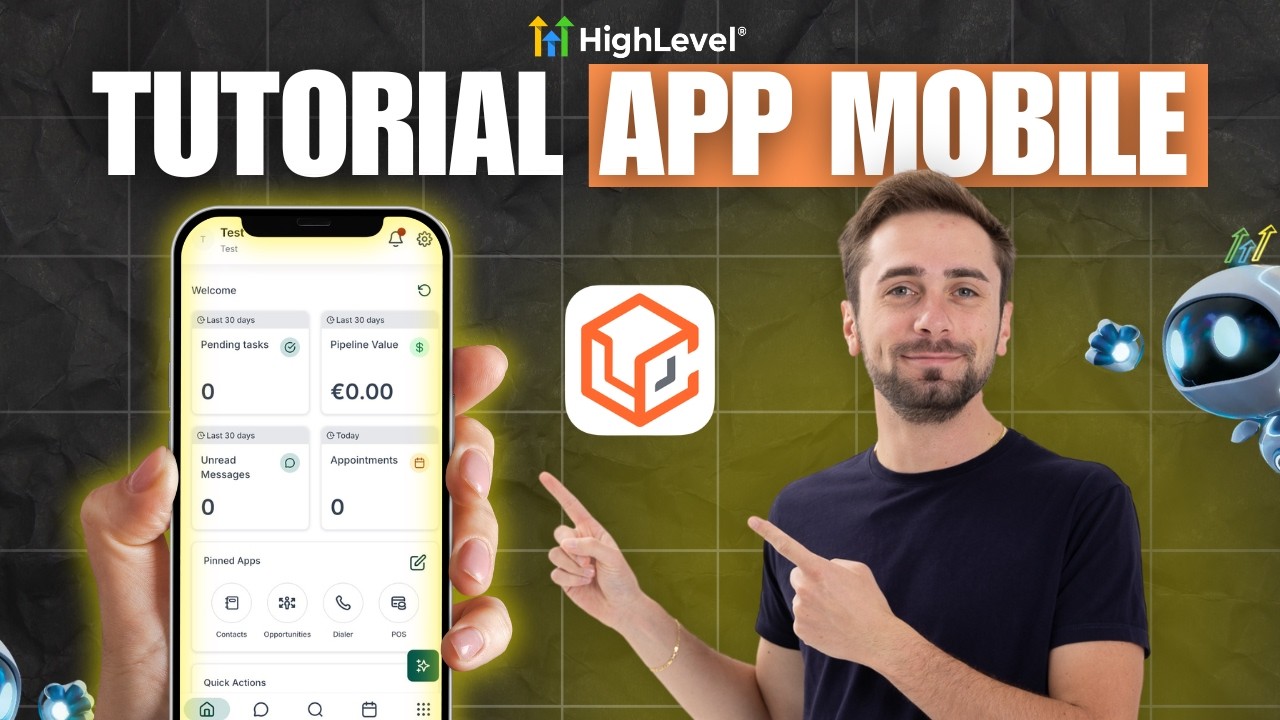 App Mobile Go High Level | Tutorial ITA GHL - YouTube