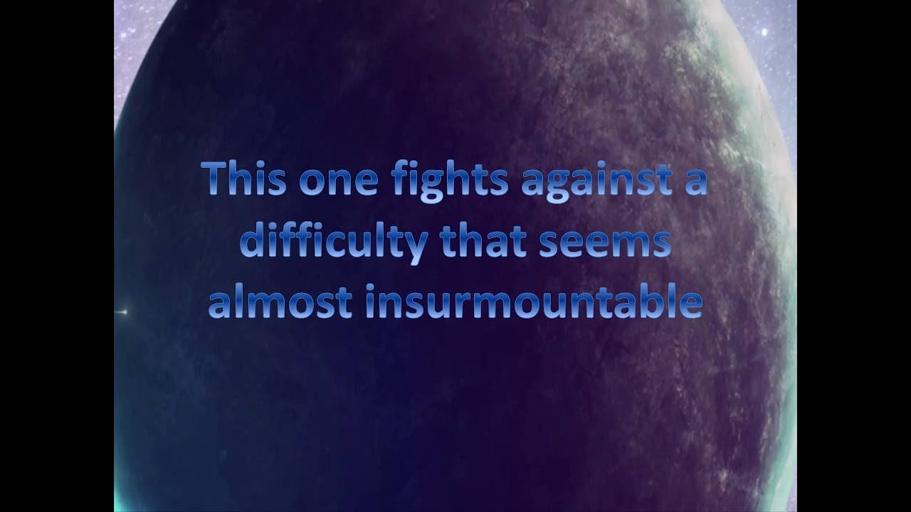 Fight against a difficulty that seems almost insurmountable(alek) - YouTube