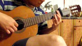 Longing - X Japan. classical guitar solo