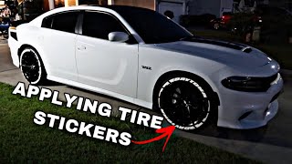 APPLYING TIRE STICKERS | OctaneRed_392 screenshot 5