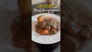 How to cook Boeuf Bourguignon | Silky and Comfy Stew | Slow Cooker Recipe | Short #cooking