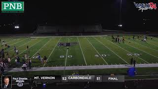 Mt. Vernon Rams Football at Carbondale Terriers - 2025