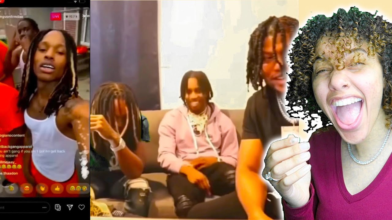 King Von Funny Moments (ЛУЧШАЯ ПОДБОРКА) Реакция