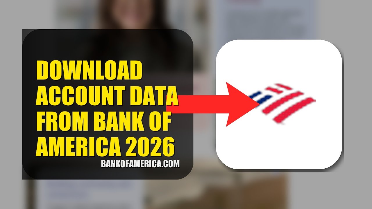How To Download Account Data From Bank Of America 2026 (STEP BY STEP)