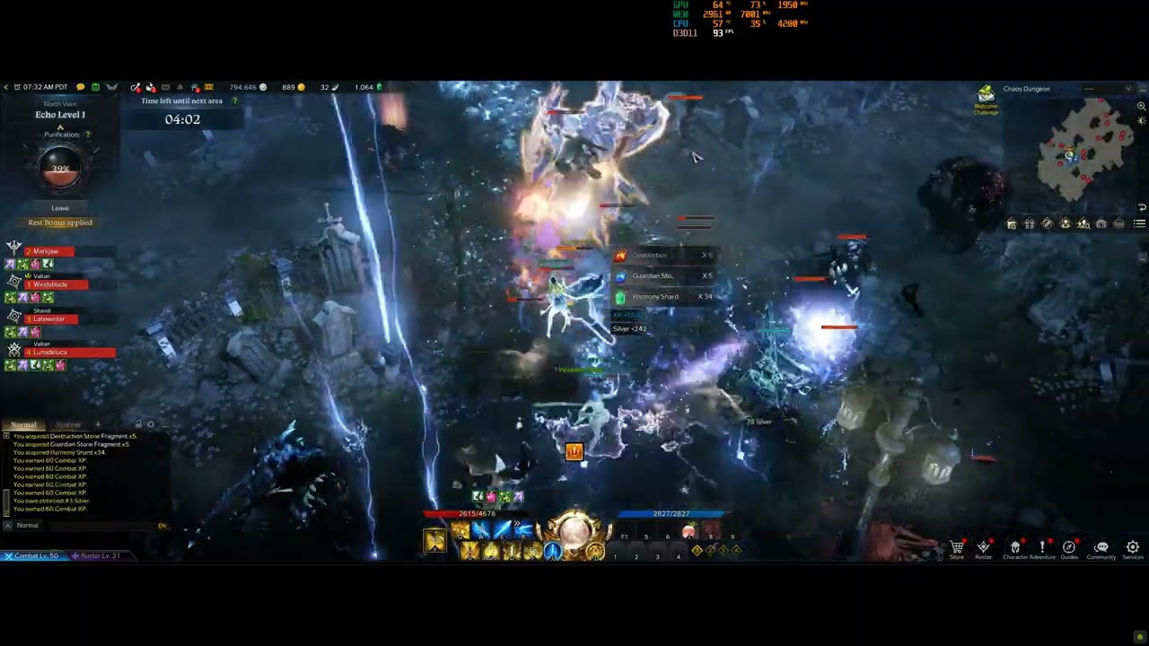 Trying out Paladin in a Chaos Dungeon