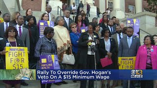 Discussion Underway After Hogan Veto's Minimum Wage Bill