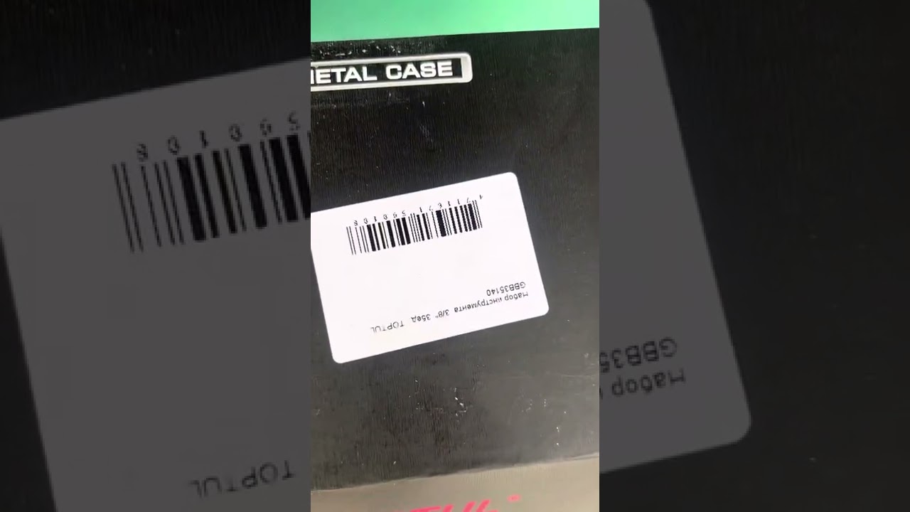 Відгук і враження про набор Toptul 3/8, 35 предметів GBB 35140