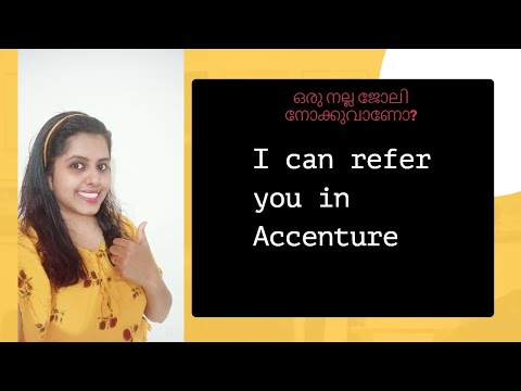 Accenture Referral Job openings in India-March 29,2022.