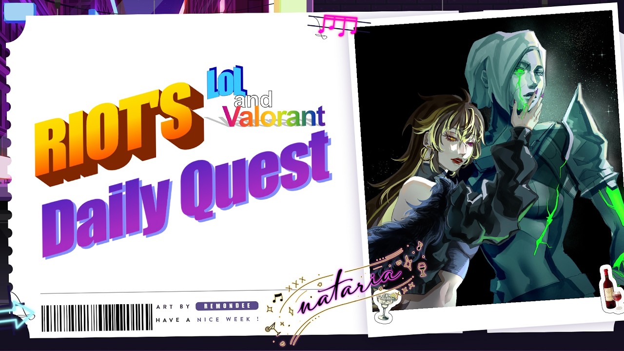🔴RIOT🔴DAILY QUEST ✨(58)