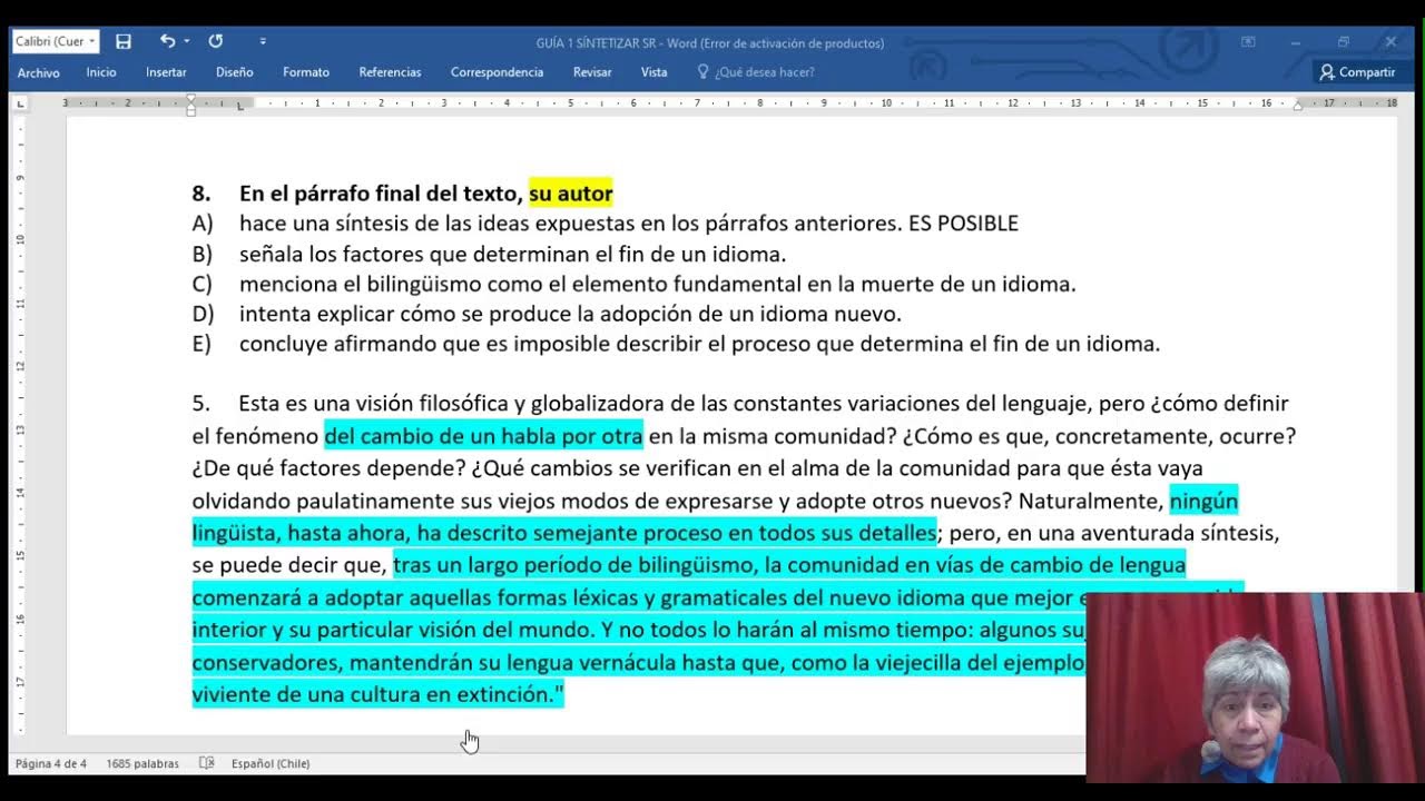 PAES LENGUAJE. LAS GRANDES INSTITUCIONES 2