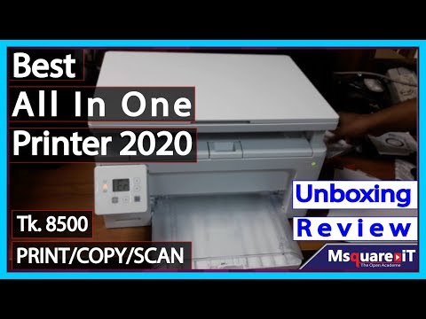 All In One Printer | HP Laserjet Pro M130a Printer Install / Review / unboxing / Scan /Copy/Print